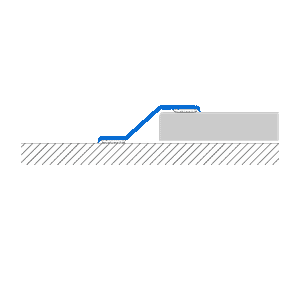 VARIOTEC DK Transition trims to be used after flooring installation between 7mm and 16mm (9/32" to 5/8") - Accessories by Profilitec