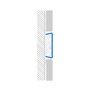 LISTEC LI 20 trims for low thickness coverings - Accessories by Profilitec