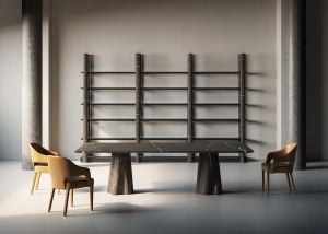 Bookcase BAMBOO - Cabinet by Profilo9