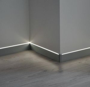Prolight Metal Line 88/I6L/A - Aluminium Skirting Board - Accessories by Profilpas