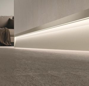 Prolight Metal Line S - Aluminium Skirting Boards - Accessories by Profilpas