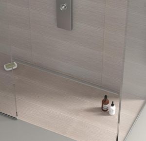Thin Drain - Base - Shower panel by Profilpas