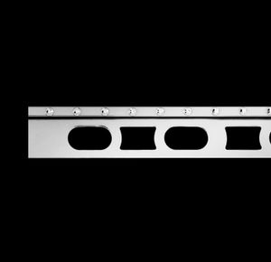 Cerfix Prodecor C Design - Chromium-plated brass profiles with crystals from Swarovski® - Accessories by Profilpas