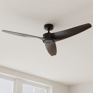 Manvel Collection 60-Inch Three-Blade DC Motor Ceiling Fan - Functional light by Progress Lighting