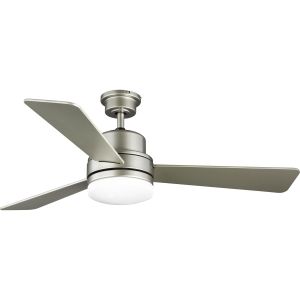 Trevina II Collection 52" Three-Blade Ceiling Fan - Functional light by Progress Lighting