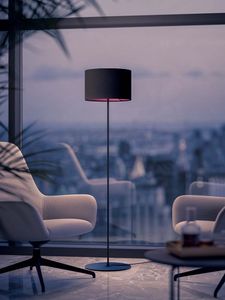 Half Moon Floor Lamp - Floor lamp by Quadrifoglio Group