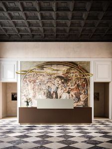 Reception Z1 - Desk by Quadrifoglio Group