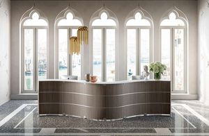 Reception Glass - Desk by Quadrifoglio Group