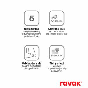 BLDP4-180, satin+transparent - Ceiling Paint by Ravak