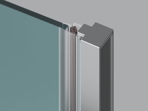 CONPS Extension Profile, bright alu - Ceiling Paint by Ravak