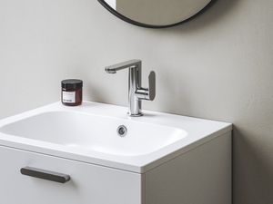 CR II 014.02CR Deck-Mounted Washbasin Tap, 165 mm, without Pop-Up Waste, chrome - Ceiling Paint by Ravak