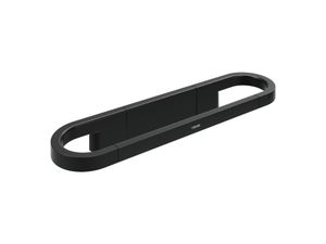 CR II 310.20BLM Single Towel Rail 32 cm, matt black - Ceiling Paint by Ravak
