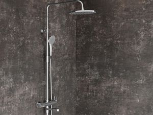 DS 092.00CR Shower Column, adjustable, with Set, chrome - Ceiling Paint by Ravak