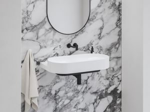 EL 019.20BLM.O1.RB07B Concealed Washbasin Tap, without Basic Unit, Black Matt - Ceiling Paint by Ravak
