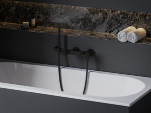 EL 022.20BLM Wall-Mounted Bathtub Tap, without Set, Black Matt - Ceiling Paint by Ravak
