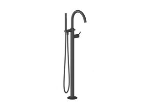 ES 080.20BLM.RB07G Floor-Mounted Bathtub Tap, with Set, Black Matt - Ceiling Paint by Ravak