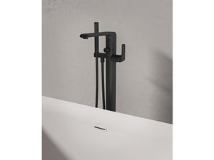 FL 080.20BLM.RB07A  Floor-Mounted Bathtub Tap, with Set, matt black - Ceiling Paint by Ravak