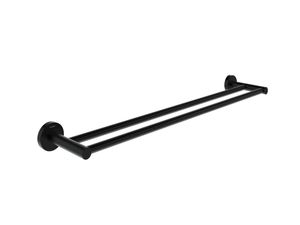 KN 320.20BLM Towel Rail 60 cm, double, matt black - Ceiling Paint by Ravak