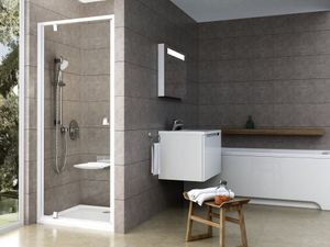 PDOP1-80, white/chrome+transparent - Ceiling Paint by Ravak