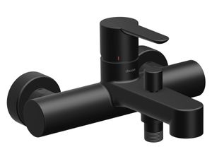 PU 022.21BLM Wall-Mounted Bathtub Tap with Diverter, without Set, matt black - Ceiling Paint by Ravak