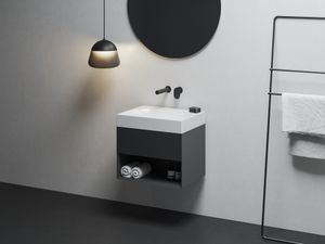 SD Lite 60 Cabinet under Washbasin, matt black - Ceiling Paint by Ravak