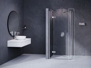 SMPS-80 L, bright alu/chrome+transparent - Ceiling Paint by Ravak