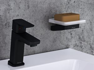 TD F 012.20BLM Washbasin Tap, without Pop-Up Waste, 144 mm, matt black - Ceiling Paint by Ravak