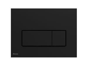 Uni Slim Toilet Flush Botton, black - Toilet seat by Ravak