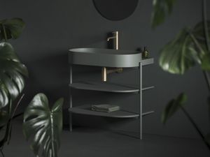 Yard 60 Washbasin, ceramic, Grey Green - Washbasin by Ravak