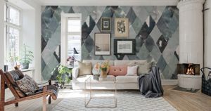Big Harlequin, Breeze - Wallpaper by Rebel Walls