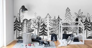Nordic Valley - Wallpaper by Rebel Walls