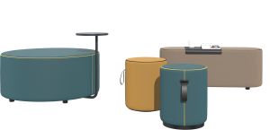 REISS Subero® Pad Pouf - Coffee table by REISS