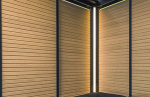 Colomno LED verlichting voor Camargue overkapping - Floor lamp by RENSON
