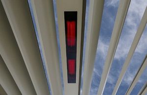 Lineo Heat | Infrarood verwarming in vaste lamellen - Paneling by RENSON