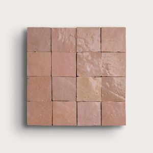 Blush 2x2 Mosaic Zellige Tile - Accessories by Riad Tile
