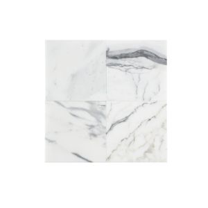 Italian Statuary 6x6 Marble Tile | Honed - Accessories by Riad Tile