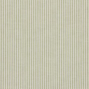 Celery Ticking Stripe Cotton Fabric - Upholstery - Accessories by Robert Allen