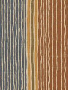 Cocoa Striped Print Fabric - Upholstery & Decor - Styling by Robert Allen