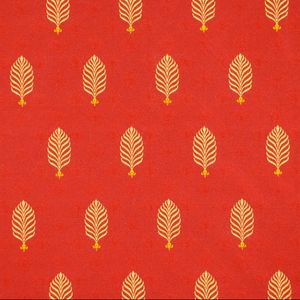Crimson Leaf Upholstery Fabric - PIONELLA - Accessories by Robert Allen