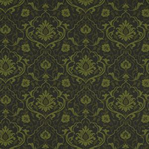 Damask Upholstery Fabric Green - Eco Grace - Accessories by Robert Allen