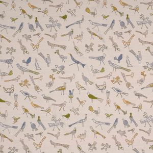 For the Birds Parrot Upholstery Fabric - Armchairs & Pillows - Armchair by Robert Allen