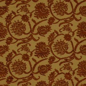 Patina Floral Chenille Upholstery Fabric - Armchairs - Armchair by Robert Allen