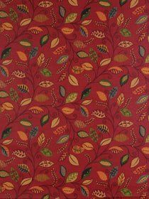 Sangria Botanical Print Fabric - Upholstery - Accessories by Robert Allen