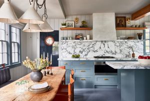 Style Blue Kitchen Cabinets: Shades, Hardware & Lighting - Kitchen cabinet by Rocky Mountain Hardware