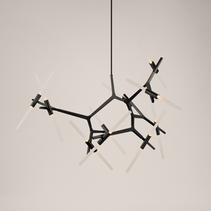 Agnes | Chandelier - 20 Lights | Lindsey Adelman - Ceiling lamp by Roll & Hill