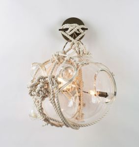 Knotty Bubbles | Sconce - Large | Lindsey Adelman - Wall lamp by Roll & Hill