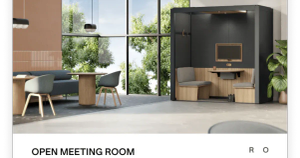 Open Meeting Room specsheet | ROOM - Accessories by Room Innovation Development srl