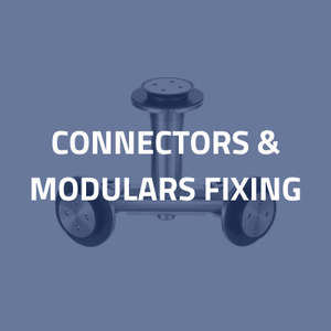 Glass connectors and modulars fixing - Accessories by SADEV