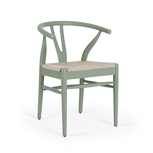 Amber Wood Rope Chair - Chair by Sandalyeci