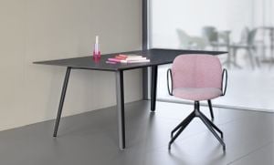 Mentha Pop armchair revolving on trestle base - S•CAB - Armchair by Scab Giardino spa